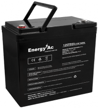 BATERIA - Energy AC - Standard AGM Line - 12V 55Ah - 12STD55